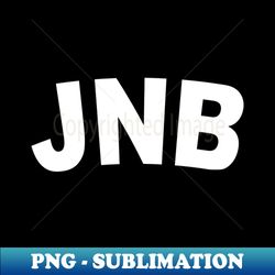 JNB Bold White - Instant PNG Sublimation Download - Vibrant and Eye-Catching Typography