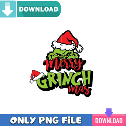 Merry Grinchmas SVG Best File For Cricut SVGTrending