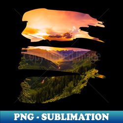 beautiful landscape ready for new adventure wanderlust holidays vacation - png transparent sublimation file - capture imagination with every detail