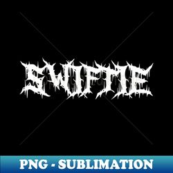 Death Metal Swiftie-white - Digital Sublimation Download File - Bold & Eye-catching