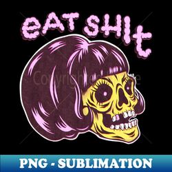 Yellow skull - Unique Sublimation PNG Download - Perfect for Sublimation Mastery