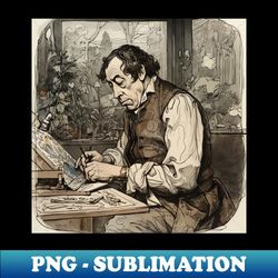 Benjamin Disraeli - Premium Sublimation Digital Download - Stunning Sublimation Graphics