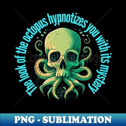 Octopus skull - Professional Sublimation Digital Download - Perfect for Sublimation Art