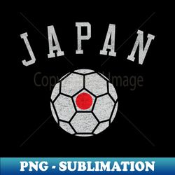 Japan Soccer Team Heritage Flag - Instant Sublimation Digital Download - Bring Your Designs to Life