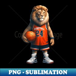 Lion Basketball - Exclusive Sublimation Digital File - Unleash Your Creativity