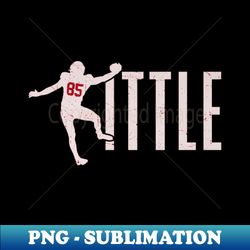 George Kittle San Francisco Silhouette Name - PNG Transparent Digital Download File for Sublimation - Defying the Norms