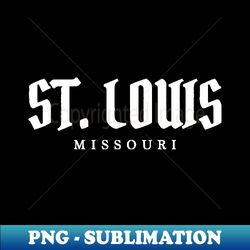 St Louis Missouri - Aesthetic Sublimation Digital File - Unlock Vibrant Sublimation Designs