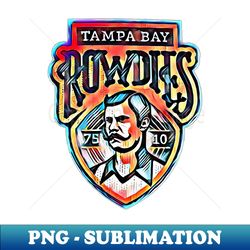 Tampa Bay Rowdies Soccer - Modern Sublimation PNG File - Defying the Norms