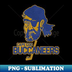 Defunct Cape Cod Buccaneers Hockey Team - Modern Sublimation PNG File - Perfect for Sublimation Art