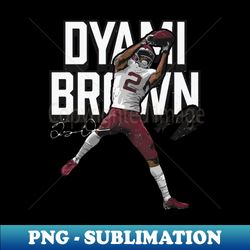 Dyami Brown Washington Catch - Elegant Sublimation PNG Download - Bring Your Designs to Life