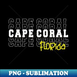 Cape Coral city Florida Cape Coral FL - Instant PNG Sublimation Download - Instantly Transform Your Sublimation Projects