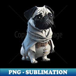 Cute pug - Instant PNG Sublimation Download - Perfect for Creative Projects