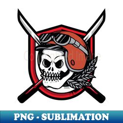 Skull helmet - Premium PNG Sublimation File - Perfect for Personalization