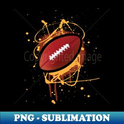 american football cartoon - sublimation-ready png file - defying the norms