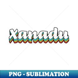 Xanadu - Artistic Sublimation Digital File - Unleash Your Inner Rebellion