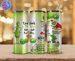 Christmas Tumbler Png,Grinch Png ,Merry Christmas Png,Merry Christmas Svg, Santa Grinch 09