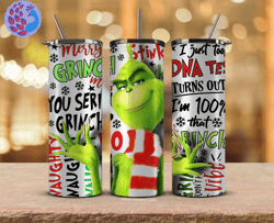 Christmas Tumbler Png,Grinch Png ,Merry Christmas Png,Merry Christmas Svg, Santa Grinch 51