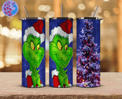 Christmas Tumbler Png,Grinch Png ,Merry Christmas Png,Merry Christmas Svg, Santa Grinch 58