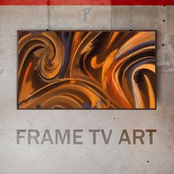 Samsung Frame TV Art Digital Download, Frame TV Art Abstraction, Frame TV art modern, Frame Tv art painting, Expressive