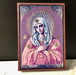 Tenderness Mother of God | Orthodox icon | Hanging icon | Mother of God | Virgin Mary | Christian shrine |
