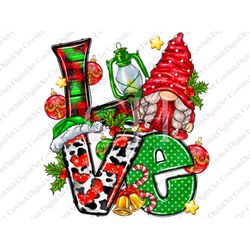 Love Gnomes Png Sublimation Design, Merry Christmas Png, Christmas Gnomes Png, Christmas Gnomes Png, Christmas Love Png,
