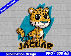 Jaguars Png, Football mascot, tiny jaguar t-shirt design PNG for sublimation, tiny sport mascot design