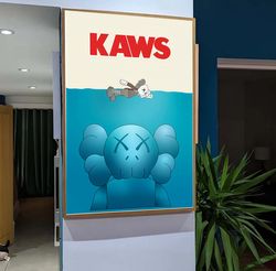 Kaws - Jaws Canvas