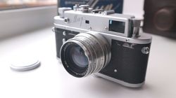 mir soviet rangefinder camera jupiter-8 2/50 in original box