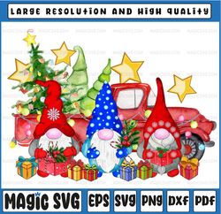 Christmas Gnomes Truck Sublimation Designs Downloads, Digital Download ,Sublimation Graphics,Merry Christmas,Gnome Truck