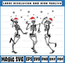 Dancing Skeletons Christmas Svg, Skeletons Christmas Svg, Skeletons Dancing Svg, Dancing Christmas Svg, Skeletons Svg