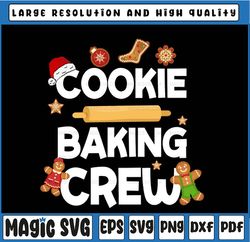 Christmas Cookie Baking Crew PNG Funny Pajamas Family Xmas,Sublimation Design,Christmas Baking Png,Baking with Cookies P