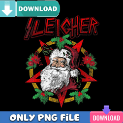 Sleigher PNG Perfect Files Sublimation Design Download