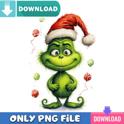Grinch Cute Baby Smile Christmas Png Best Files Design