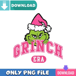 Grinchy Era Christmas Pink Png Best Files Design Download