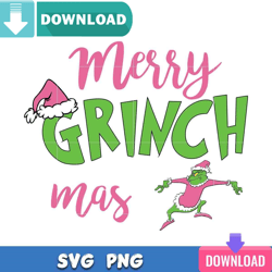 Merry Grinchmas SVG Perfect Files Design Download