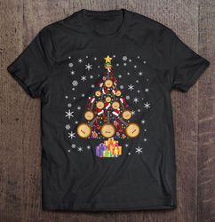 Banjo Christmas Tree Snowflakes TShirt