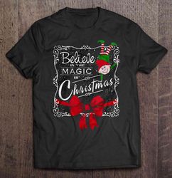 Believe In The Magic Of Christmas – Elf V-Neck T-Shirt