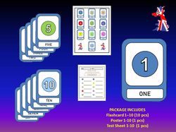 Flash Cards Numbers 1-10-1