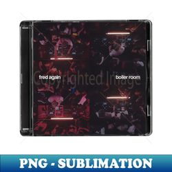 Fred Again CD Cover - High-Quality PNG Sublimation Download - Fashionable and Fearless