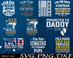 Daddy Quote SVG, Bundles Father's Day SVG, PNG,DXF,...