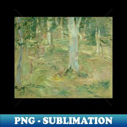 Foret de Compiegne by Berthe Morisot - Instant PNG Sublimation Download - Perfect for Sublimation Mastery