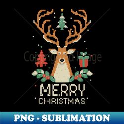 Merry Christmas Filthy Animal  Sweater - Decorative Sublimation PNG File - Bold & Eye-catching