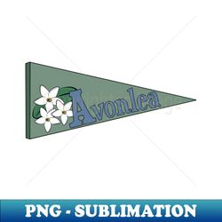 Avonlea - Pennant - Modern Sublimation PNG File - Vibrant and Eye-Catching Typography
