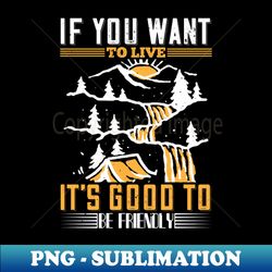 Survival Survivor Bushcraft Outdoor - Modern Sublimation PNG File - Vibrant and Eye-Catching Typography