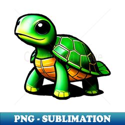 baby turtle - high-resolution png sublimation file - fashionable and fearless