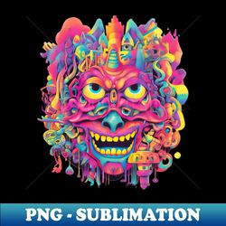 The colors are dancing and the patterns are swirling - an acid trip design dream come true - Vintage Sublimation PNG Download - Bold & Eye-catching