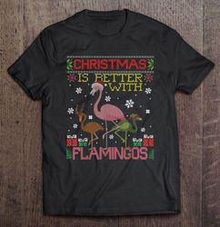 Christmas Is Better With Flamingos Gift Top