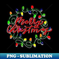 Christmas lighting - High-Resolution PNG Sublimation File - Transform Your Sublimation Creations