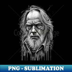 Neil Young - portrait - Artistic Sublimation Digital File - Defying the Norms