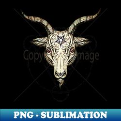 Satanic Pentagram - PNG Sublimation Digital Download - Bold & Eye-catching
